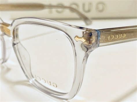 gucci eyeglasses clear frame